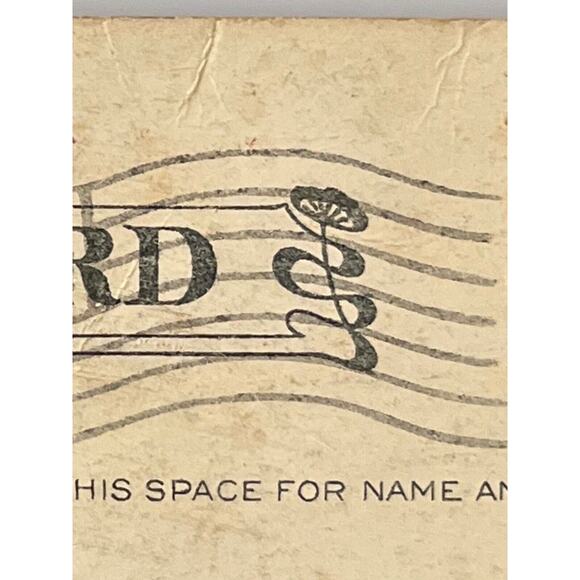 Antique 1912 Litho Ephemera Postcard Scene Near Michigan City, IN Boats In Water - Picture 5 of 8